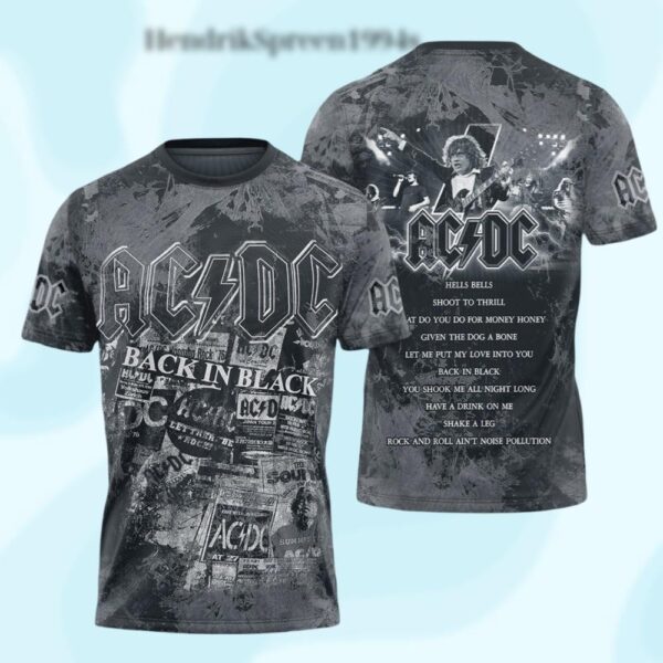 AC-DC Power Up 2025 3D Shirt, Pwr Up Tour Shirt, Music Lover Shirt, Rock Music Shirt, Music Lover Shirt For Men, AC-DC Gift Fan