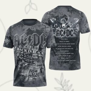 AC-DC Power Up 2025 3D Shirt, Pwr Up Tour Shirt, Music Lover Shirt, Rock Music Shirt, Music Lover Shirt For Men, AC-DC Gift Fan
