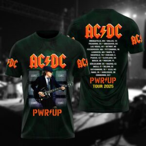 Rock Band AC-DC Tour 2025 Shirt, AC-DC Are You Ready Shirt, Pwr Up World Tour 2025 T-shirt, AC-DC Band Sweatshirt, Tour 2025 Gift