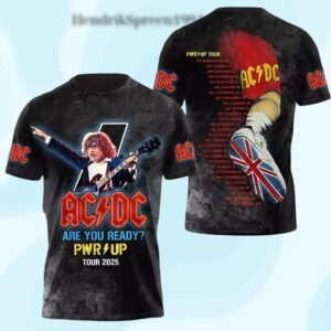 AC-DC Power Up Tour 2025 Shirt, Are You Ready Rock Band Tee, Classic Concert Outfit, Heavy Metal Music Gift, Vintage Festival Merch