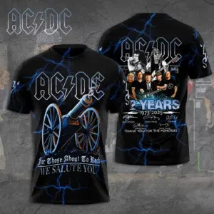 AC-DC POWER UP TOUR 2025 LIMITED EDITION UNISEX T-SHIRT Gift Fan shirt- Rock Band