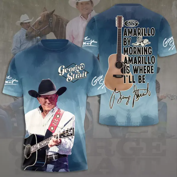 GS King Of Country Music 3D T-shirt 2025 Tour Licensed DesignGift Fan