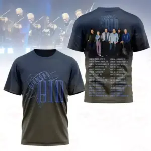 Diamond Rio Tour 2025 3D T-Shirt