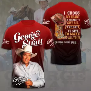 GS King Of Country Music 3D T-shirt 2025 Tour Licensed Design Gifts