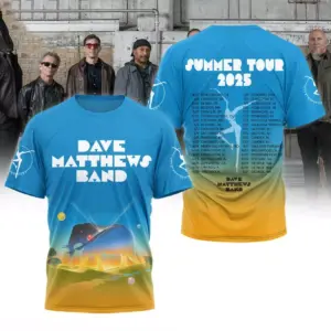 Dave Matthews Band Summer Tour 2025 3D T-Shirt