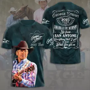 GS King Of Country Music 3D T-shirt 2025 Tour Licensed DesignGift Fan