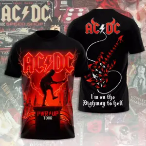 AC-DC POWER UP TOUR 2025 LIMITED EDITION UNISEX T-SHIRT Gift shirt- Rock Band Fan