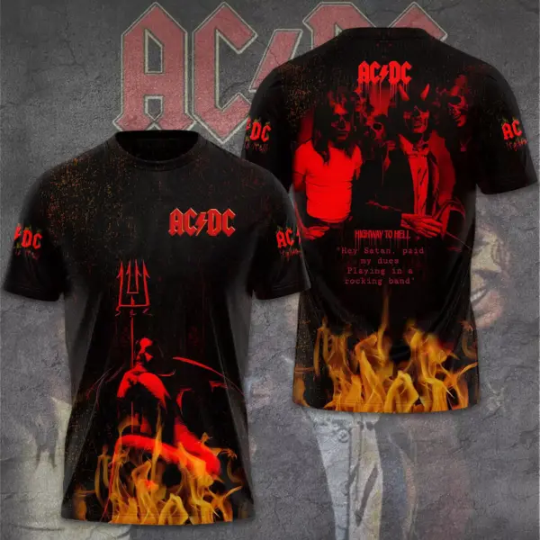 AC-DC POWER UP TOUR 2025 LIMITED EDITION UNISEX TSHIRT Gift Rock Band Lover Shirt