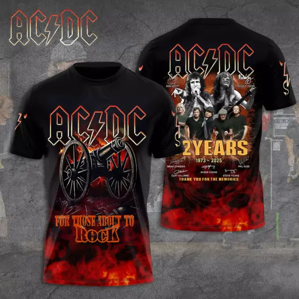 AC-DC POWER UP TOUR 2025 LIMITED EDITION UNISEX T-SHIRT Gift shirt- rock Band