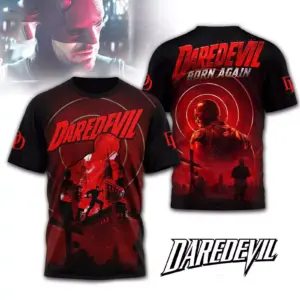 Daredevil Born Again 2025 Special New 3D T-Shirt Gift for Men Women