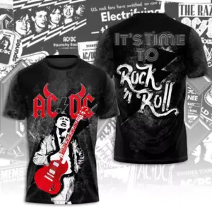 AC-DC POWER UP TOUR 2025 LIMITED EDITION UNISEX TSHIRT Gift Rock Band Lover Shirt