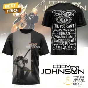 Cody Johnsonn Leather Deluxe Tour 2025 3D T-Shirt