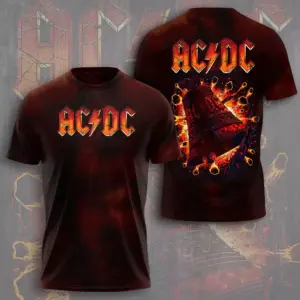 AC-DC POWER UP TOUR 2025 LIMITED EDITION UNISEX T-SHIRT Gift shirt- Rock Band Fan