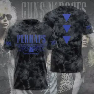 Guns N Roses Tour 2025 3D T-Shirt – Licensed & Limited Rock Band Shirt S-5XL M33