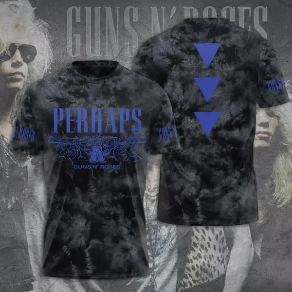 Guns N Roses Tour 2025 3D T-Shirt – Licensed & Limited Rock Band Shirt S-5XL M33