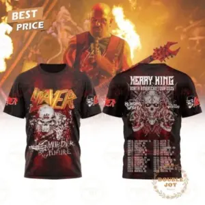 Slayer Herry King North American Tour 2025 T-Shirt