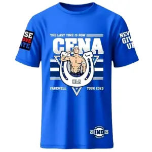 SALE! Jo Cen Farewell Tour 2025 Indianapolis T-Shirt Royal Blue Shirt AOP Tee