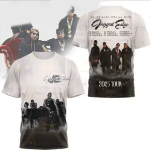 An Intimate Evening With Jagged Edge 2025 Tour AOP 3D T-shirt