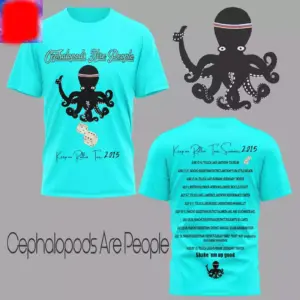 Cephalopods Are People – Keep On Rollin Tour 3D T-Shirt Gift Men Women Mom
