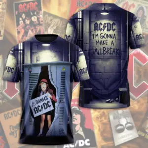 AC-DC POWER UP TOUR 2025 LIMITED EDITION UNISEX TSHIRT Gift Rock Band Fan Apparel