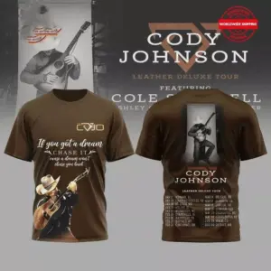 NEW!! Cody Johnsonn Leather Deluxe Tour 2025 Shirt All Size S-4XL For True Fans