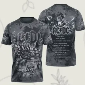 AC-DC Power Up 2025 3D Shirt, Pwr Up Tour Shirt, Music Lover Shirt