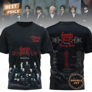 Stray Kids Domin World Tour 2025 Limited Edition T-Shirt