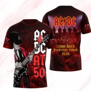 AC-DC Music Lover Shirt For Men  Highway to Hell 79 Tshirt  Tour 2025 Tee  Gift F