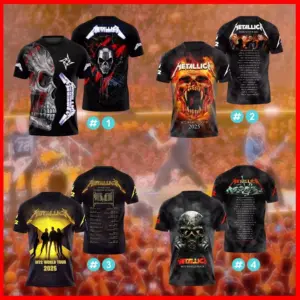 New! M.72 Music Tour Shirt 2025 - North America Vibes | Fan Collector Tee