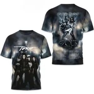 Tokio Hotel The Tour 2025 Hoodie T Shirt