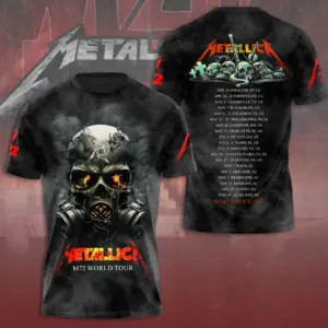 MET M72 World Tour 2025 Band 3D Shirt S-5XL