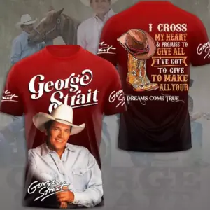 GS King Of Country Music 3D T-shirt 2025 Tour Licensed Design Gifts