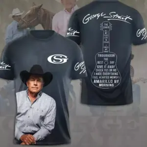 GS King Of Country Music 3D T-shirt 2025 Tour Licensed Design Gifts h