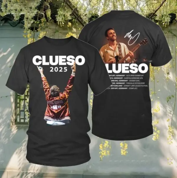 Clueso Tour 2025 AOP 3D T-shirt