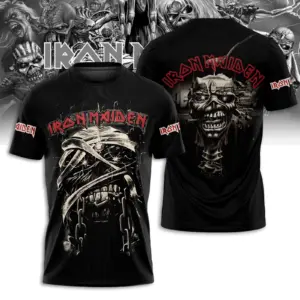 Iron Maiden Inspired Run For Your Lives World Tour 2025 – Licensed 3D T-Shirt