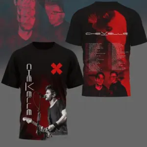 Chevelle 2025 World Tour AOP 3D T-shirt