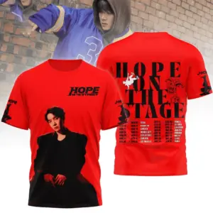 J-Hope – Hope On The Stage Tour 2025 3D T-Shirt