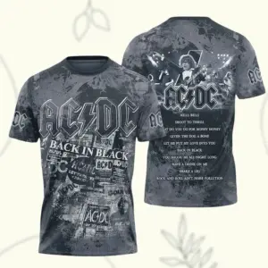 AC-DC Power Up 2025 3D Shirt, Pwr Up Tour Shirt, Rock  Music Lover Shirt Gift Fan