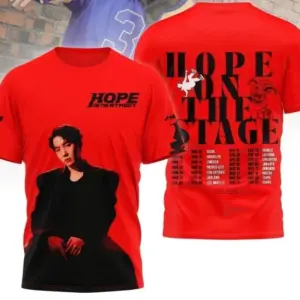 J-Hope , Hope On The Stage Tour 2025 3D T-Shirt