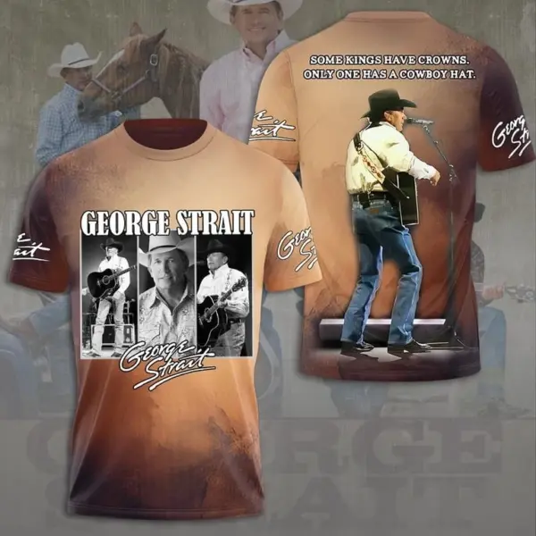 GS King Of Country Music 3D T-shirt 2025 Tour Licensed DesignGift Fan