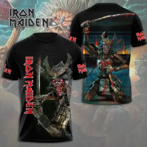 Hot!!! 2025 Iron Maiden Inspired 50th Anniversary – Limited Edition 3D T-Shirt