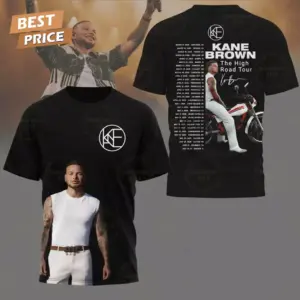 Kane Brown The High Road Tour 2025 3D T-Shirt