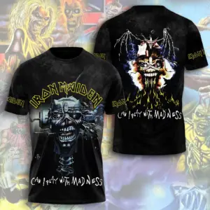 Hot!!! 2025 Iron Maiden Inspired 50th Anniversary – Limited Edition 3D T-Shirt