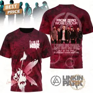 HOT SALE Linkin Park From Zero World Tour 2025 3D T-Shirt