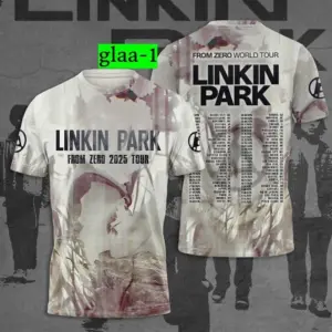 HOT SALE Linkin Park From Zero World Tour 2025 3D T-Shirt