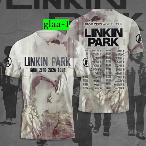 HOT SALE Linkin Park From Zero World Tour 2025 3D T-Shirt