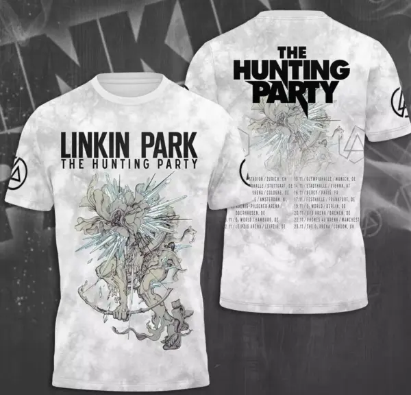 HOT SALE Linkin Park From Zero World Tour 2025 3D T-Shirt