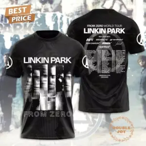 HOT SALE Linkin Park From Zero World Tour 2025 3D T-Shirt