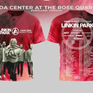 HOT SALE Linkin Park From Zero World Tour 2025 3D T-Shirt