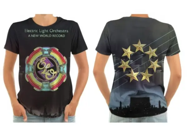Electric Light Orchestra Music Vintage 3D Tshirt Rock Band Tour 2025